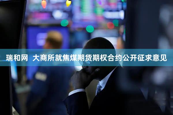瑞和网  大商所就焦煤期货期权合约公开征求意见
