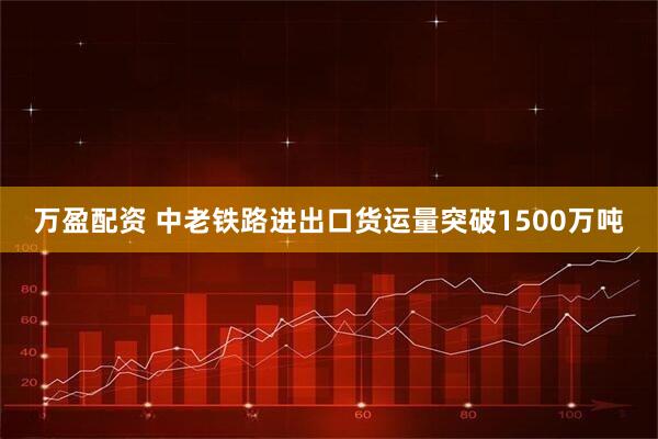 万盈配资 中老铁路进出口货运量突破1500万吨